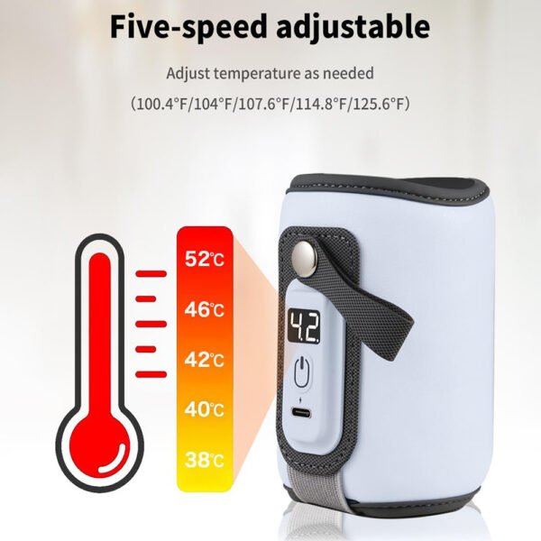 Bottle Warmer Baby Milk Warmer Suitable for Home and Travel