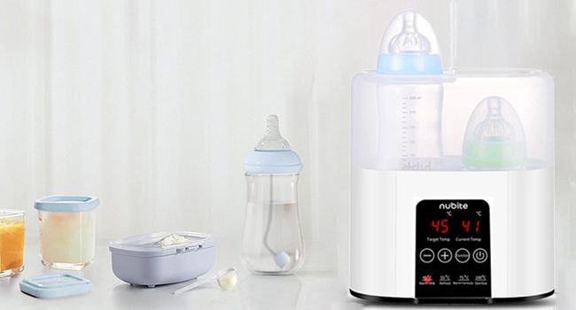 Double Baby Bottle Warmer for All Breastmilk Baby Milk Heater
