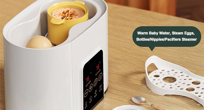 Double Baby Bottle Warmer for All Breastmilk Baby Milk Heater