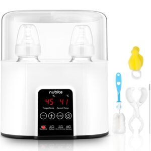 Double Baby Bottle Warmer for All Breastmilk Baby Milk Heater