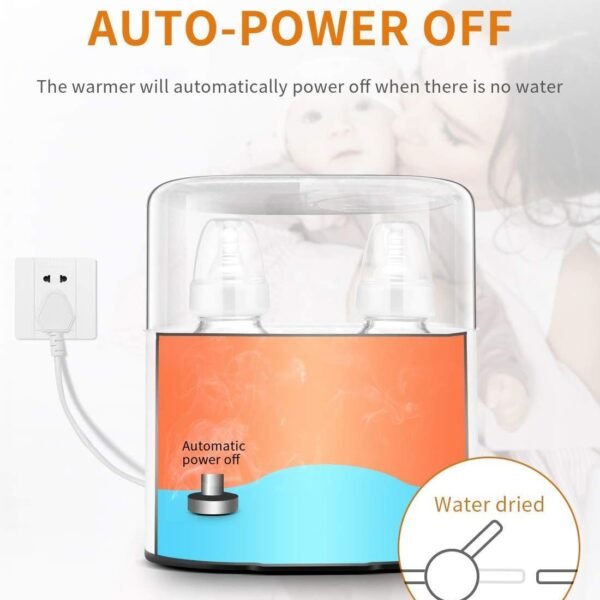 Double Baby Bottle Warmer for All Breastmilk Baby Milk Heater