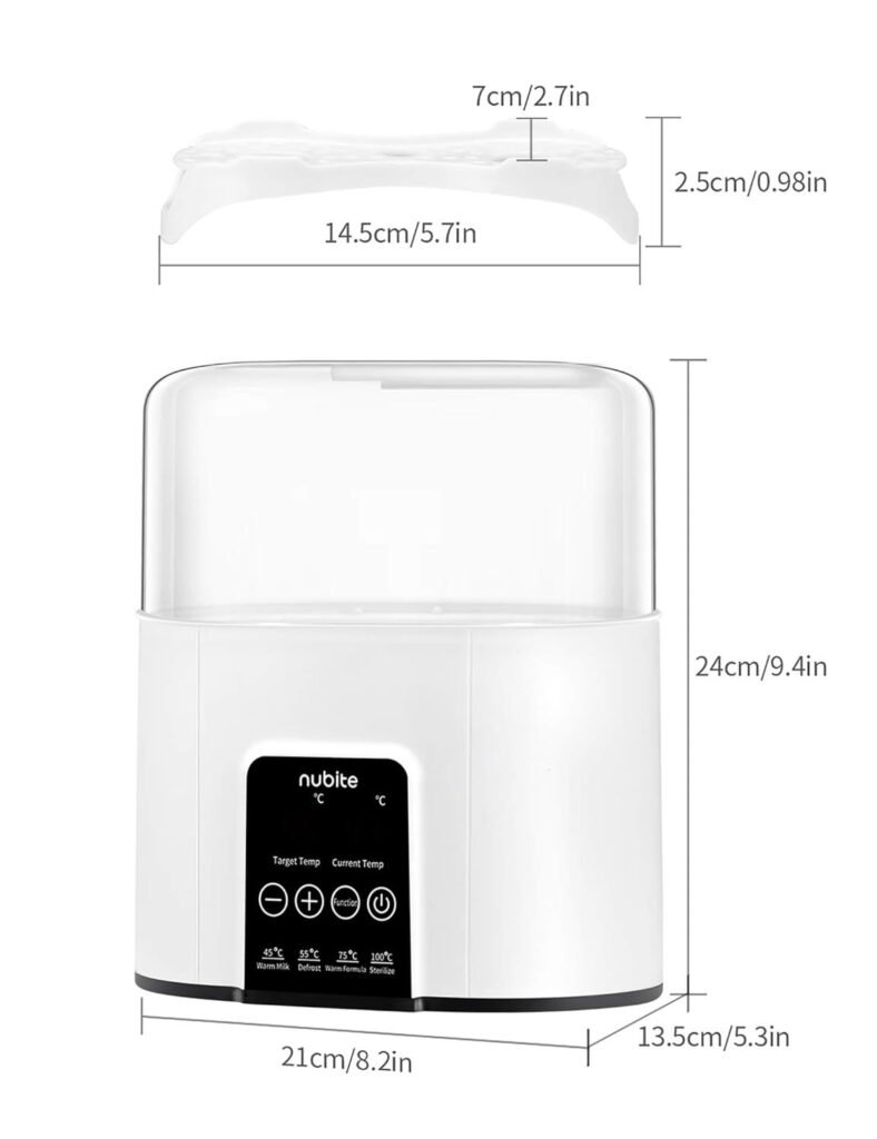 Double Baby Bottle Warmer for All Breastmilk Baby Milk Heater