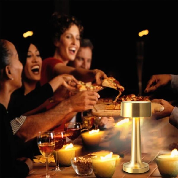 Elegant Cordless LED Table Lamp for Bedroom Kitchen Wireless Rechargeable Desk Lamp - Image 4