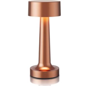 Elegant Cordless LED Table Lamp for Bedroom Kitchen Wireless Rechargeable Desk Lamp
