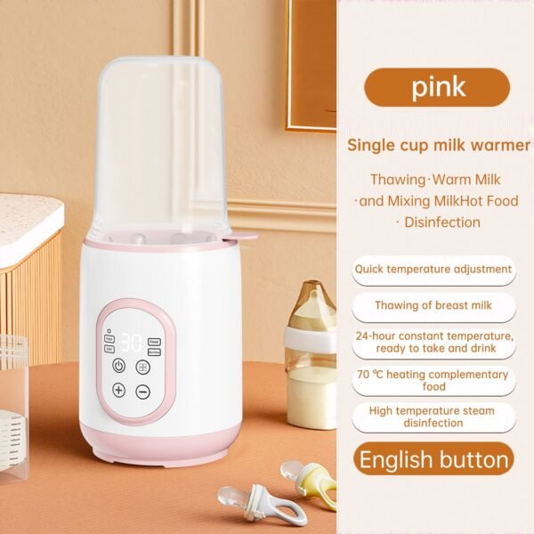 Baby Bottle Warmer for Breastmilk or Formula Food Heater&Defrost