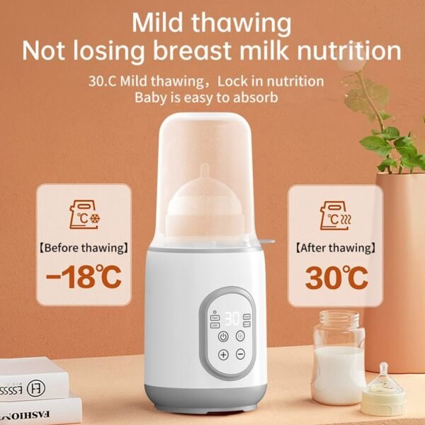 Baby Bottle Warmer for Breastmilk or Formula Food Heater&Defrost