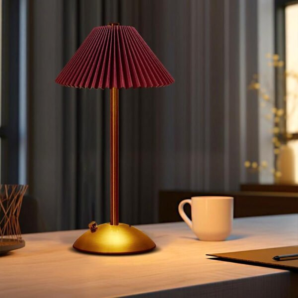 Portable LED Table Lamp with Touch Sensor Metal Desk Lamp Night Light Bedside Lamp Dining Room Lamp - Image 2