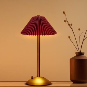 Portable LED Table Lamp with Touch Sensor Metal Desk Lamp Night Light Bedside Lamp Dining Room Lamp