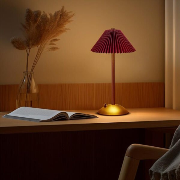 Portable LED Table Lamp with Touch Sensor Metal Desk Lamp Night Light Bedside Lamp Dining Room Lamp - Image 3