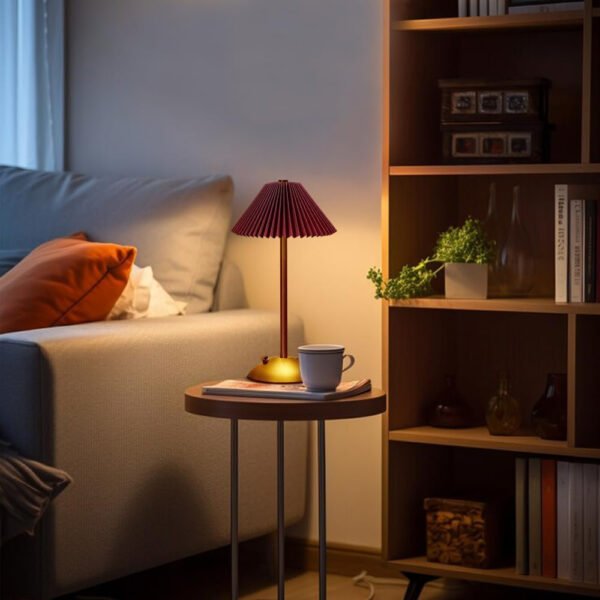 Portable LED Table Lamp with Touch Sensor Metal Desk Lamp Night Light Bedside Lamp Dining Room Lamp - Image 4