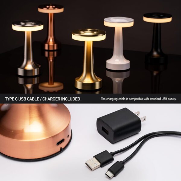 LED Table Lamp with Touch Sensor Night Light for Kids Nursery