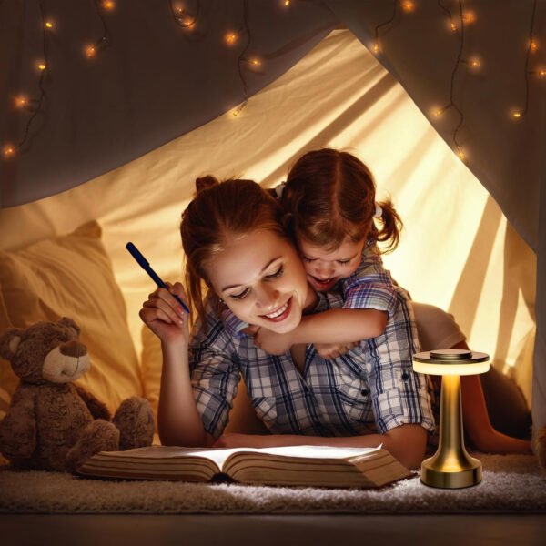 LED Table Lamp with Touch Sensor Night Light for Kids Nursery