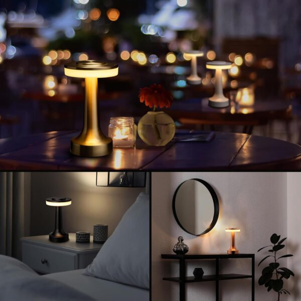 LED Table Lamp with Touch Sensor Night Light for Kids Nursery