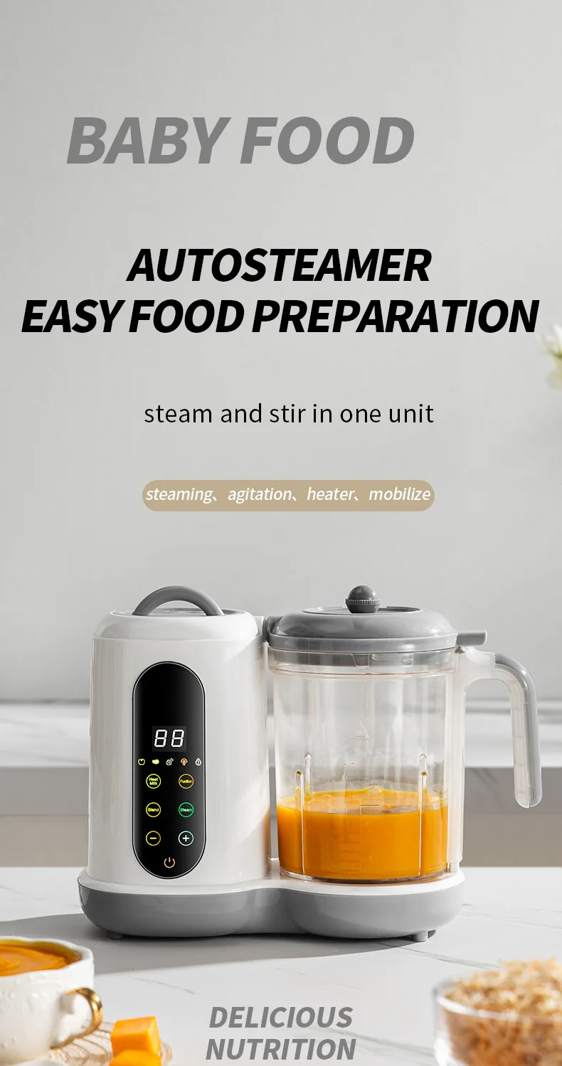 Multifunctional Baby Food Maker Automatic Baby Food Processor