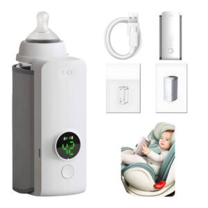 Portable Baby Bottle Warmer for Travel with Temperature Control