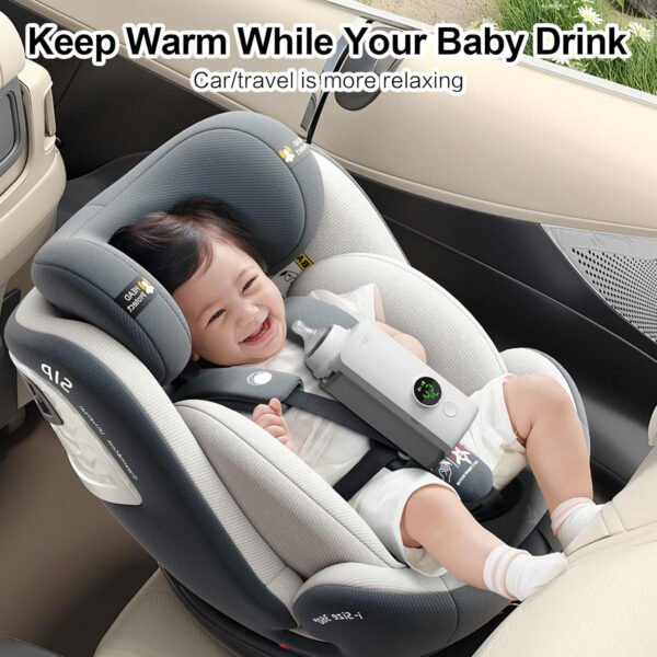 Portable Baby Bottle Warmer for Travel with Temperature Control