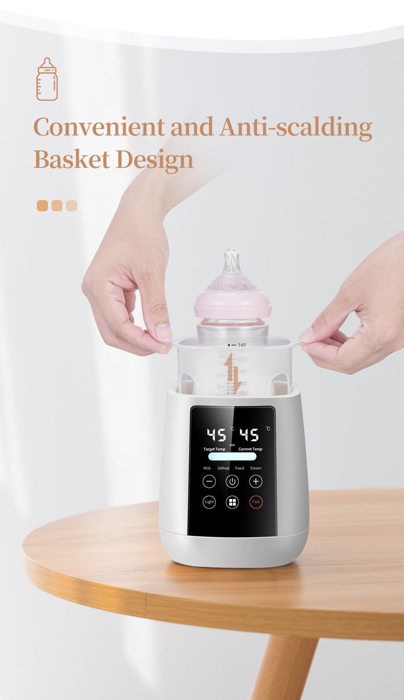 Portable Bottle Warmer for Breastmilk, Baby Formula and Baby Food