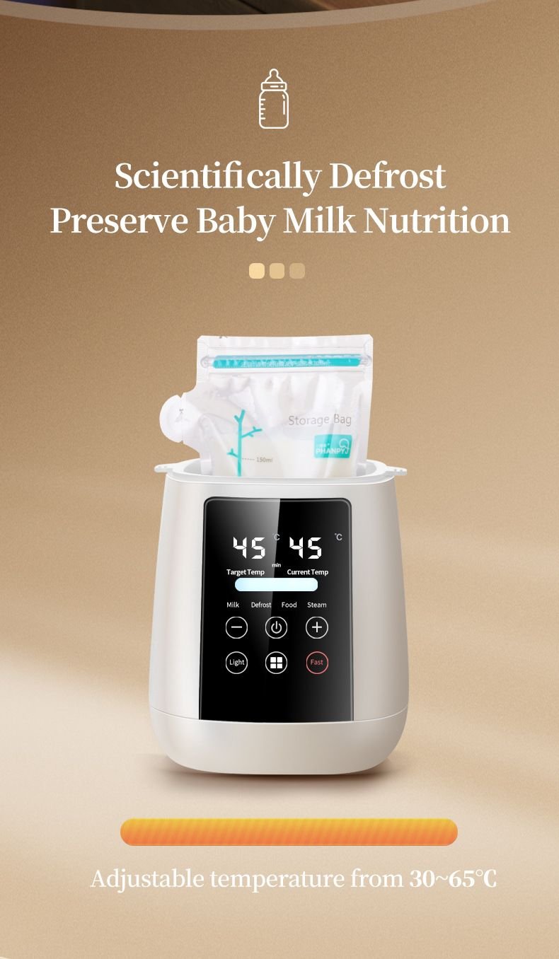 Portable Bottle Warmer for Breastmilk, Baby Formula and Baby Food
