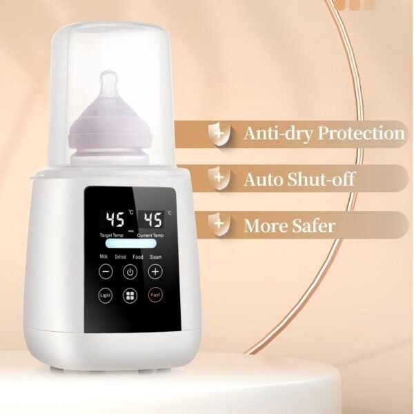 Portable Bottle Warmer for Breastmilk, Baby Formula and Baby Food (