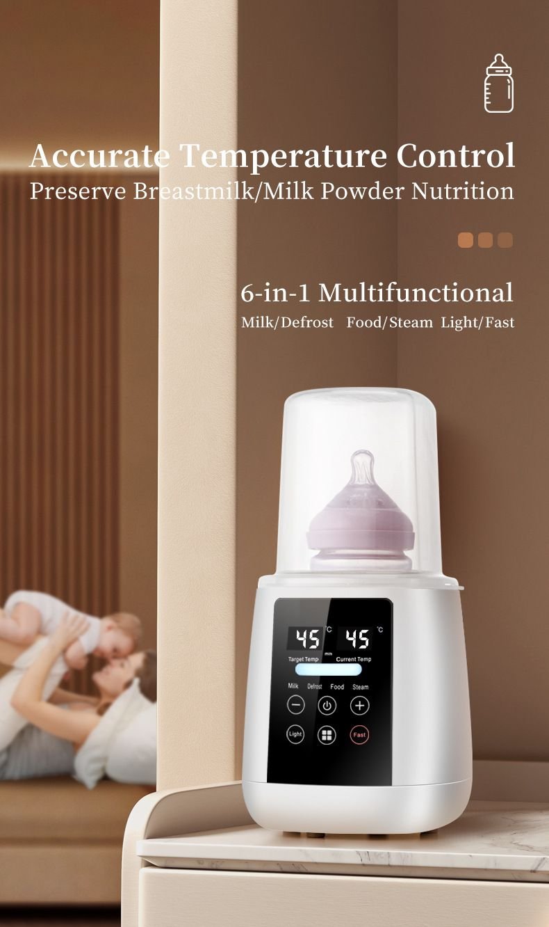 Portable Bottle Warmer for Breastmilk, Baby Formula and Baby Food