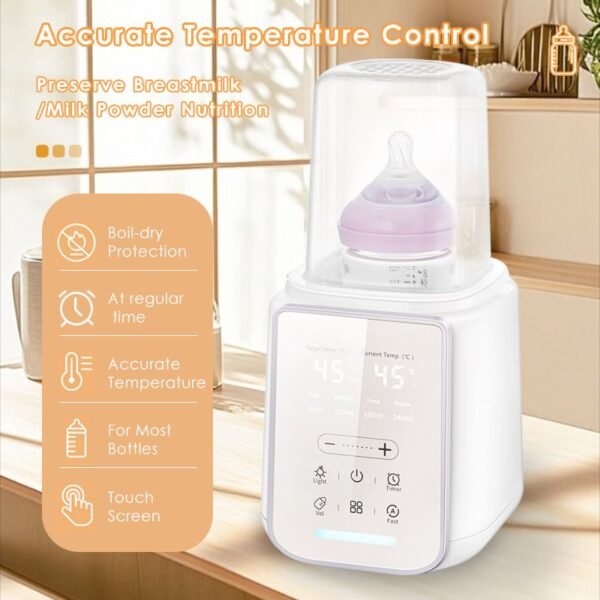 Portable Bottle Warmer for Breastmilk, Baby Formula and Baby Food
