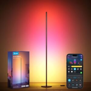 Smart Modern Floor Lamp with Music Sync and 16 Million DIY Colors